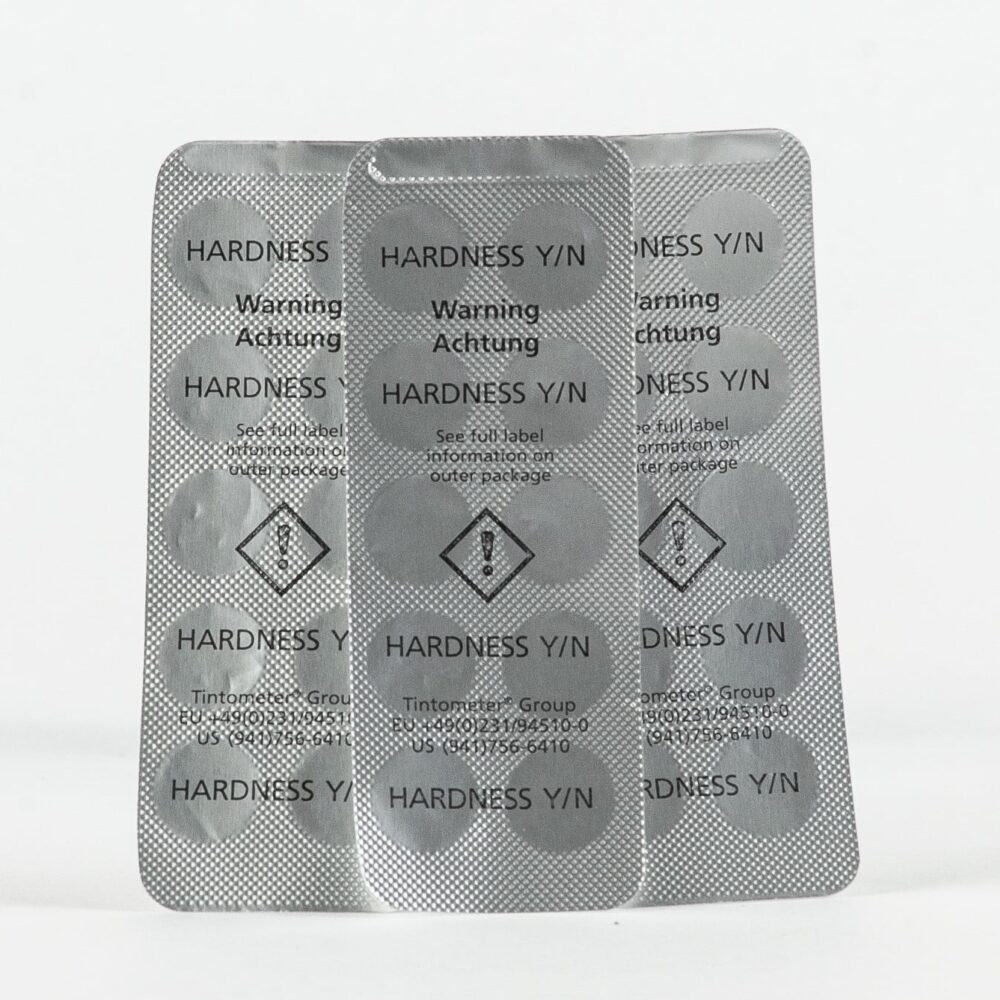 Packet Of Hardness Yes No Tablets